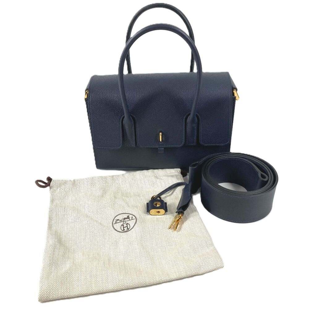 HERMES New Drug 22 Tote Bag, Crossbody Handbag, Shoulder Evercolor, Men's/Wom... - Picture 2 of 16